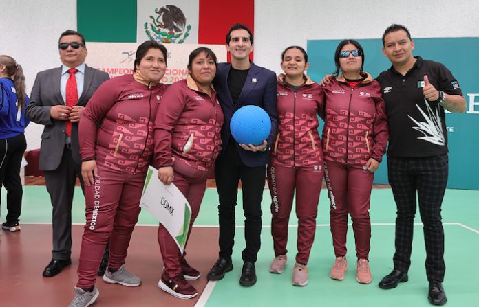 Rommel Pacheco inaugura Campeonato Nacional Multideportivo de Ciegos y Débiles Visuales