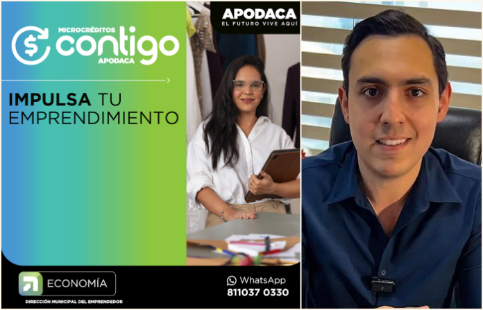 Arranca en Apodaca el programa “Microcréditos Contigo” para apoyar a emprendedores locales
