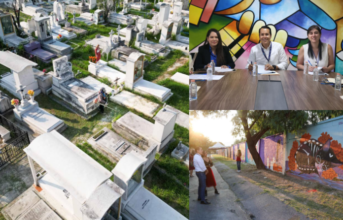 San Nicolás amplía atención a adultos mayores y alista el panteón municipal para Día de Muertos