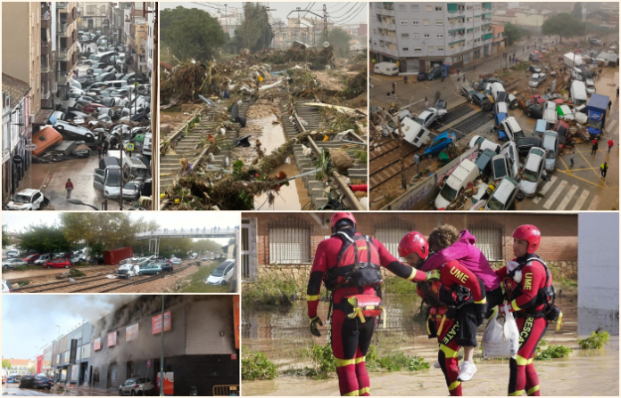 Video: Aumentan a 92 los muertos por las inundaciones en Valencia,España