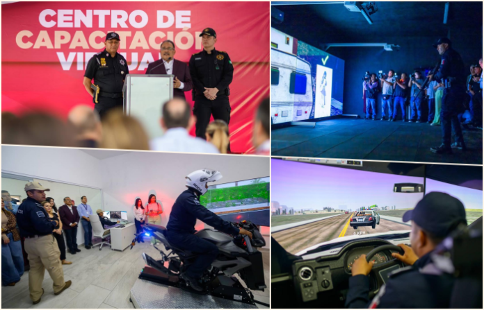Escobedo moderniza la capacitación policial con centro de simulación de manejo y tiro