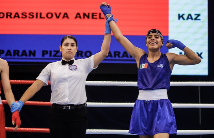 Valeria Amparán primera mexicana en avanzar a la final del Mundial Juvenil de Boxeo de la IBA
