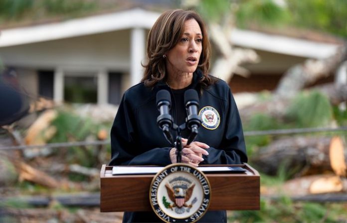 Candidata a presidenta Harris considera a Irán como el principal adversario de EU