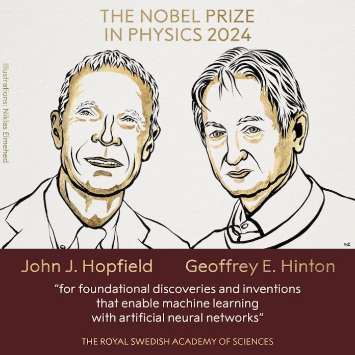 El Nobel de Física 2024 recae en John Hopfield y Geoffrey Hinton