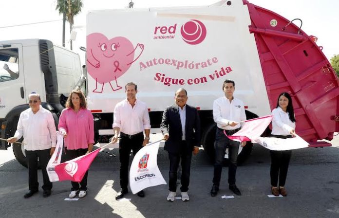 Escobedo se viste de rosa: arranca campaña contra el cáncer de mama