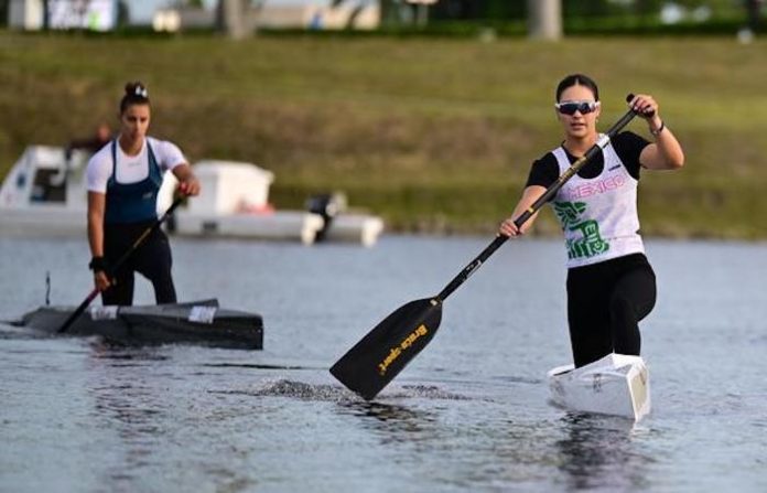 Canoísta Nicol Guzmán quiere medalla y plaza para México en Clasificatorio de Uruguay