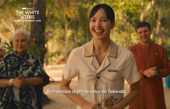 Video: Lisa de BLACKPINK debuta como actriz en la tercera temporada de “The White Lotus”