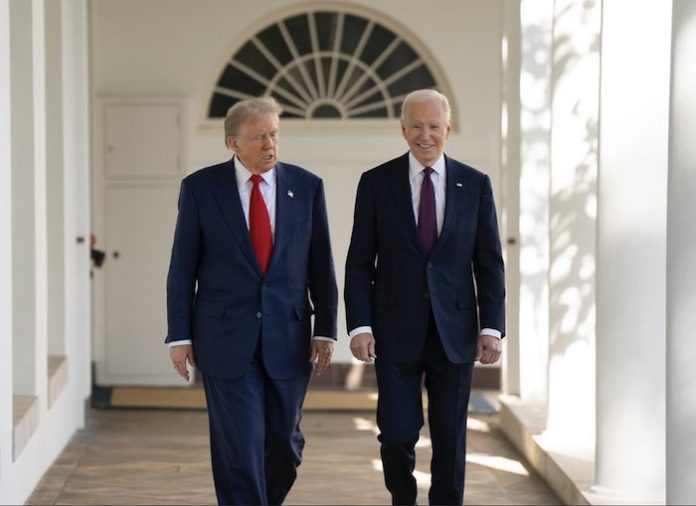 Trump califica el escándalo del bolígrafo automático de Biden como uno de los mayores de EU