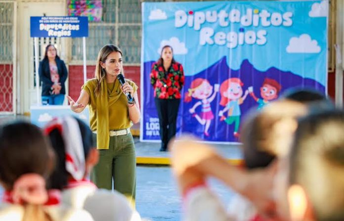 Diputada Lorena de la Garza impulsa participación infantil con el programa “Diputaditos Regios”
