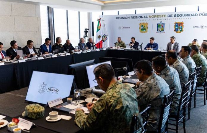 Acuerdan NL, Coahuila y Tamaulipas acciones en seguridad y mejora sus fronteras