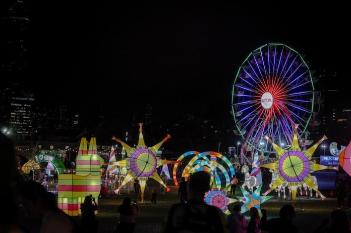 Inauguración de Luztopía: Navidad Mexicana, el Festival de Luces Más Grande de México