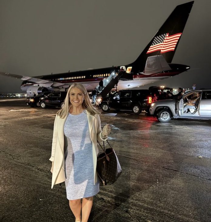 Trump elige a Karoline Leavitt como secretaria de prensa de la Casa Blanca