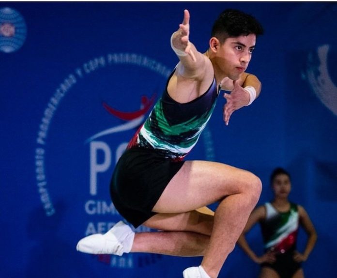 Iván Veloz y Mario Nava conquistan oro y plata en Panamericano de Gimnasia Aeróbica