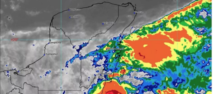 México se prepara para posibles daños causados por la tormenta Sara
