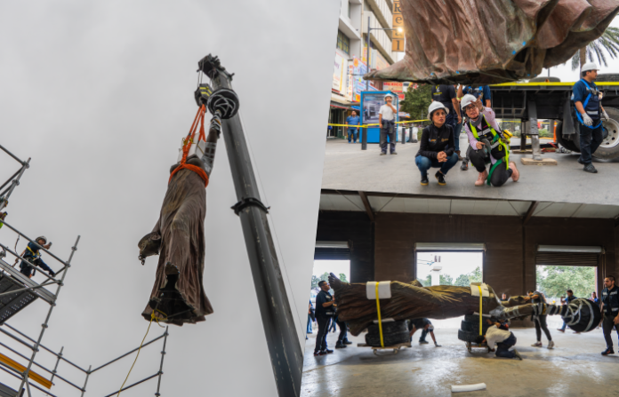 Avanza la restauración del Arco de la Independencia con reestructuración integral