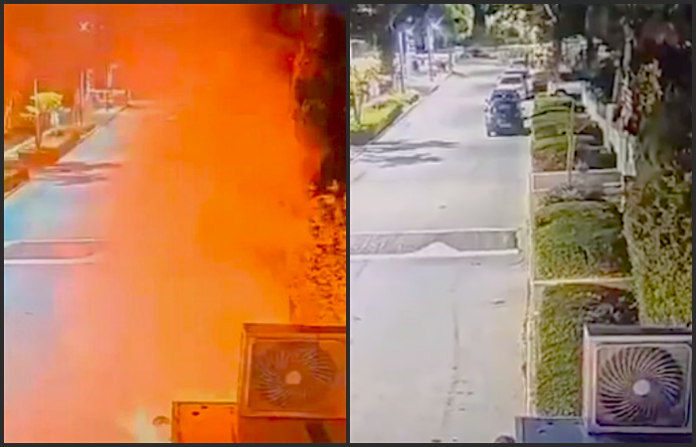 Tres israelíes arrestados tras lanzamiento de bengalas contra casa de Netanyahu