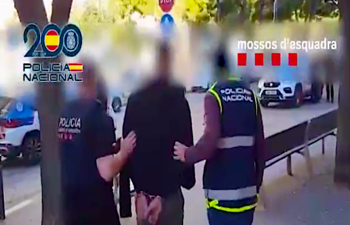 Video: Detienen en España a 14 presuntos asociados al cártel de Sinaloa por secuestro y asesinato