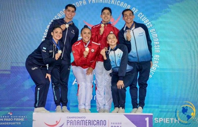 Mario Nava y Elizabeth Quintero conquistan Campeonato Panamericano de Gimnasia Aeróbica
