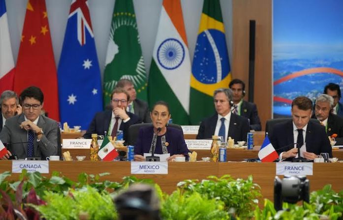 México propone en G20 destinar 1% del gasto militar a programa de reforestación