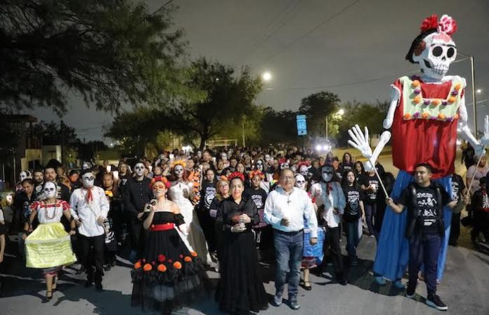 Escobedo celebra el Día de Muertos con festival “Mictlán” encabezado por el alcalde Mijes