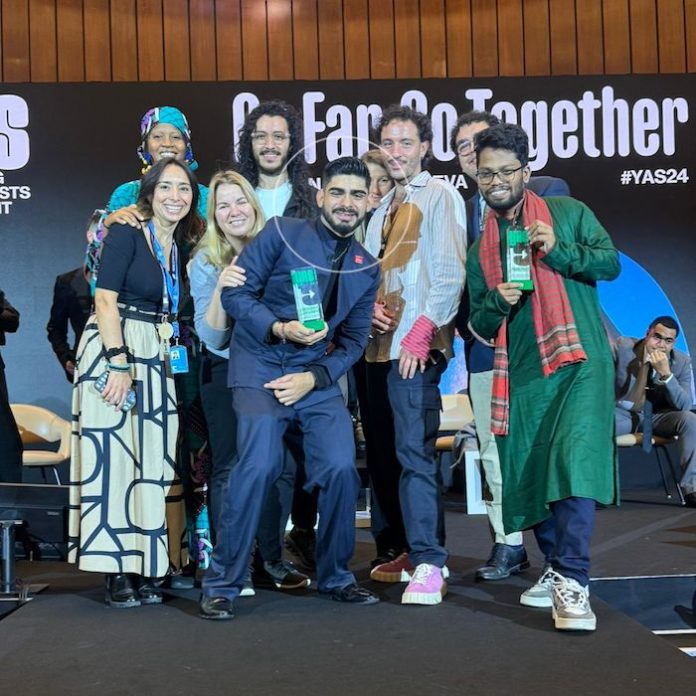 Cumbre de Jóvenes Activistas de la ONU homenajea a un mexicano por primera vez