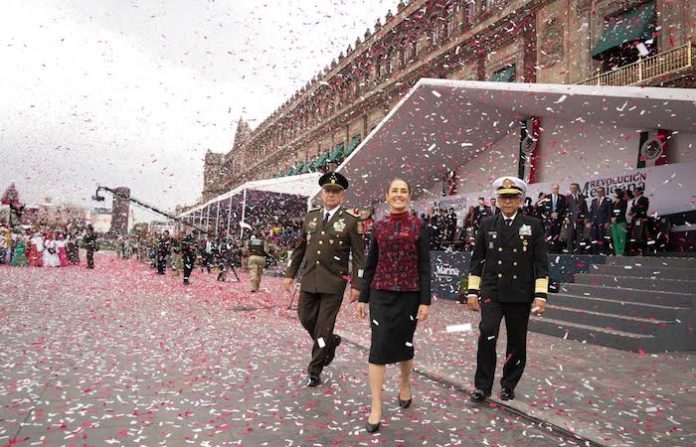 Presidenta Sheinbaum compara a su movimiento político con la revolución mexicana de 1910