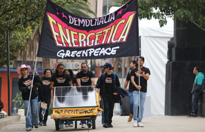 Greenpeace presenta estrategia para acceso a la energía y combatir pobreza en México