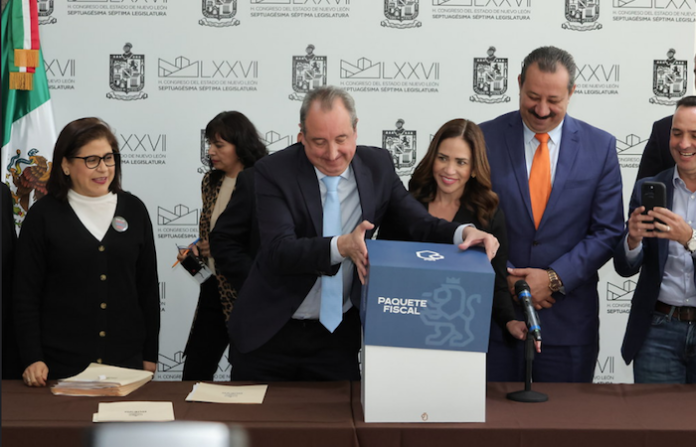 Por fin presenta Gobierno paquete fiscal 2025, tras dos años de no hacerlo en NL