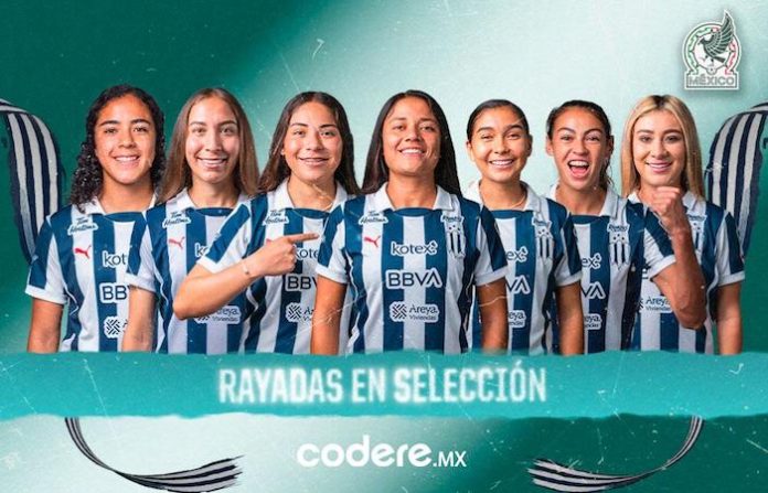 ¡Siete Rayadas a la Selección Mexicana!