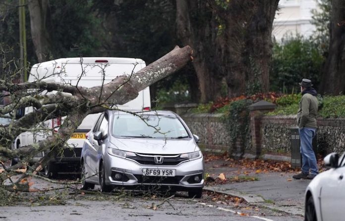 Unos 60.000 hogares se quedan sin luz en Irlanda debido al paso de la tormenta Bert