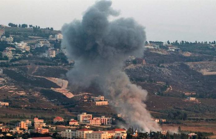 Israel ataca paso fronterizo de Jusiyah en la frontera entre Siria y el Líbano