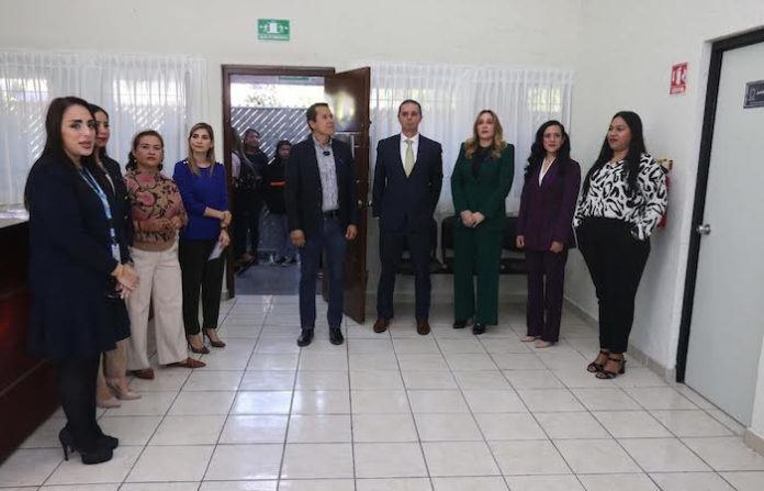 San Nicolás inaugura “Puerta Azul” para combatir la violencia contra las mujeres