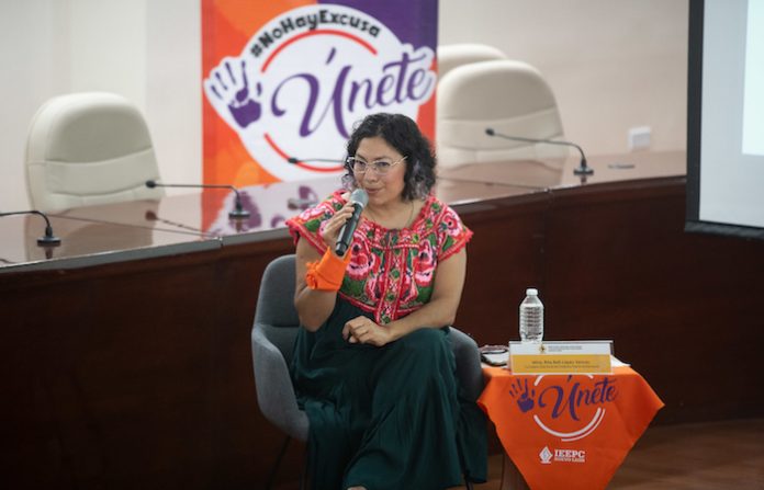 Destacan importancia de erradicar la violencia política contra mujeres en evento del IEEPCNL