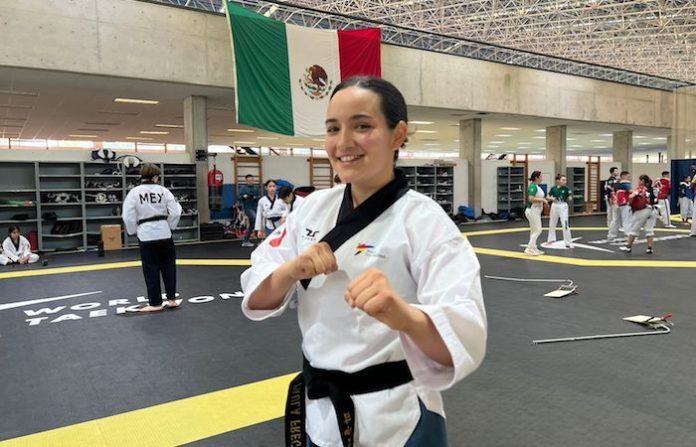 Paula Fregoso va a su cuarto Mundial de Taekwondo Poomsae en Hong Kong 2024