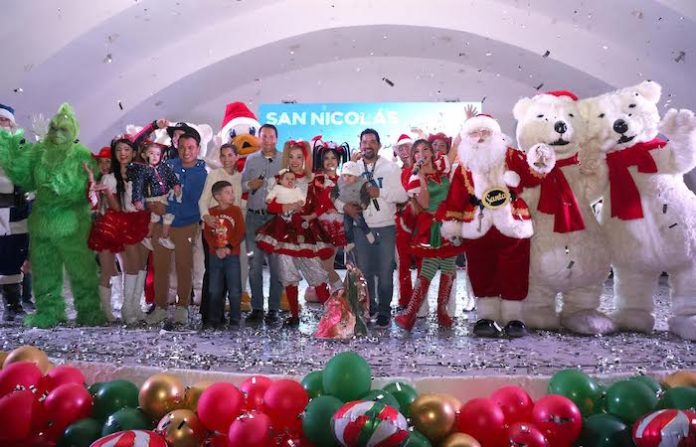 San Nicolás enciende el espíritu navideño con una gran celebración