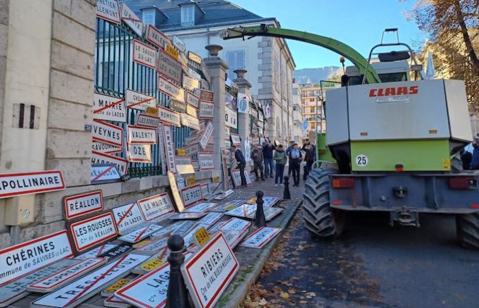 Agricultores franceses anuncian nuevas protestas contra el Gobierno