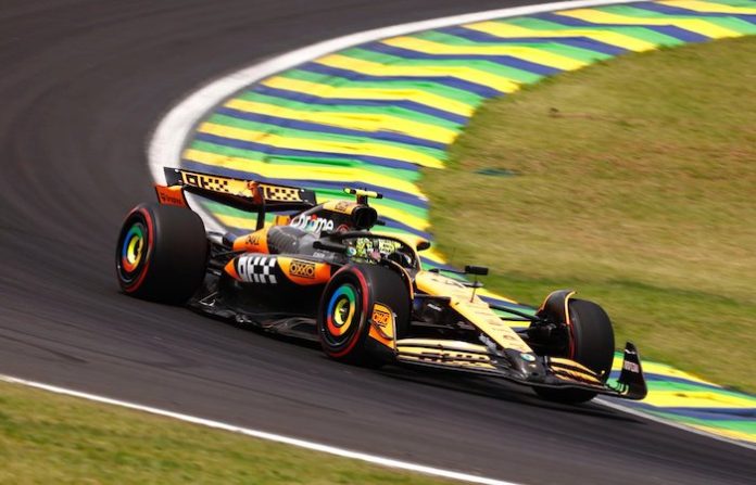 Piastri le dio a Norris la victoria en el Sprint de São Paulo