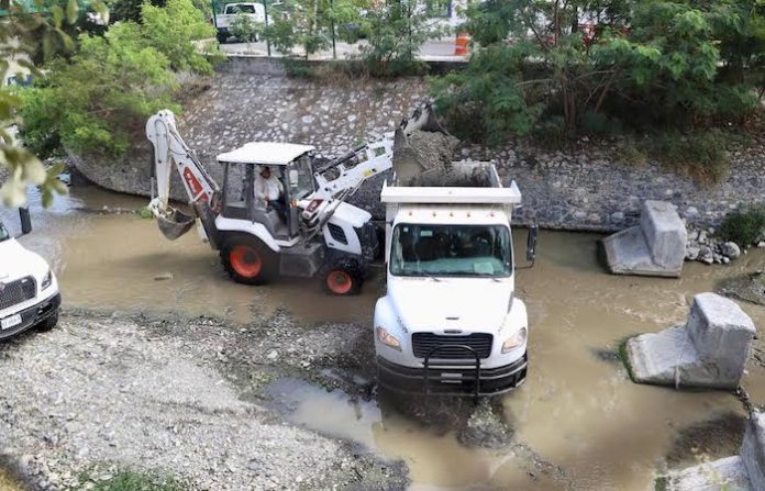 San Pedro refuerza acciones de limpieza en el Arroyo Seco