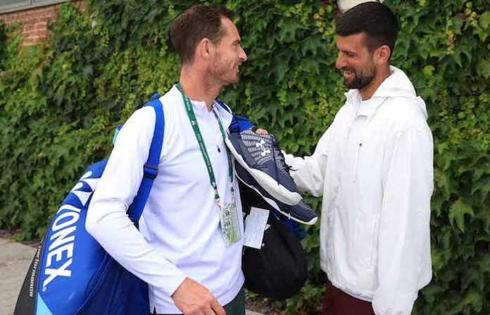 Djokovic explica por qué nombró a Murray como entrenador