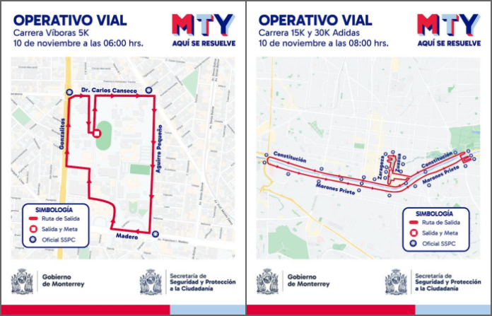 Anuncia Tránsito de Monterrey operativos mañana en la Macroplaza y zona médica de la UANL