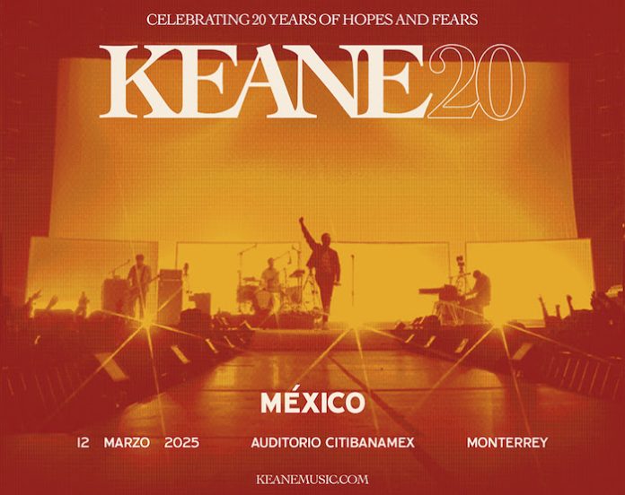 Keane la banda británica llegará a Monterrey