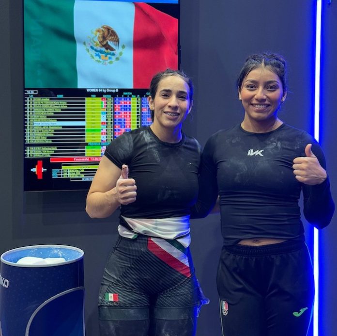 Queysi Rojas y Karla Ortiz entran en el Top 20 del Mundial de Halterofilia