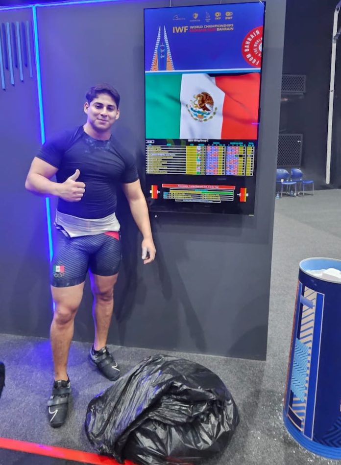 Karim Saadi y Emmy Velázquez destacan en el Mundial de Halterofilia