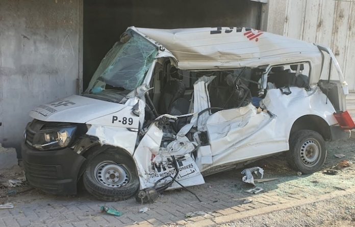 Médicos Sin Fronteras anuncia cierre de su establecimiento médico en Gaza por bombardeos