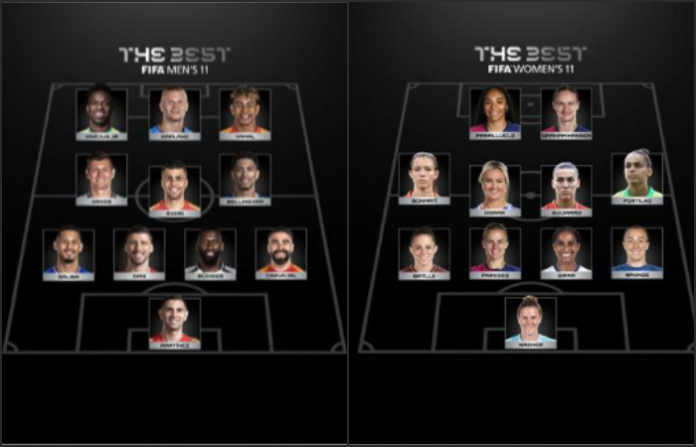 Premios The Best: Vinicius Jr. y Aitana Bonmati elegidos como los mejores.