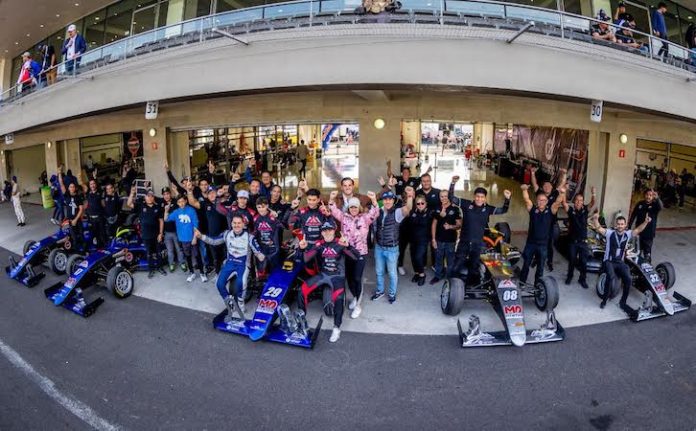 Alessandros Racing domina la tercera fecha de FIA F4 NACAM y se proclama campeón de la temporada 2024