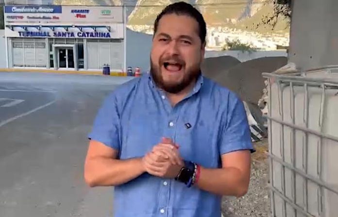 Video: Diputado Miguel Lechuga reta al Alcalde de Santa Catarina a cumplir con obras prometidas