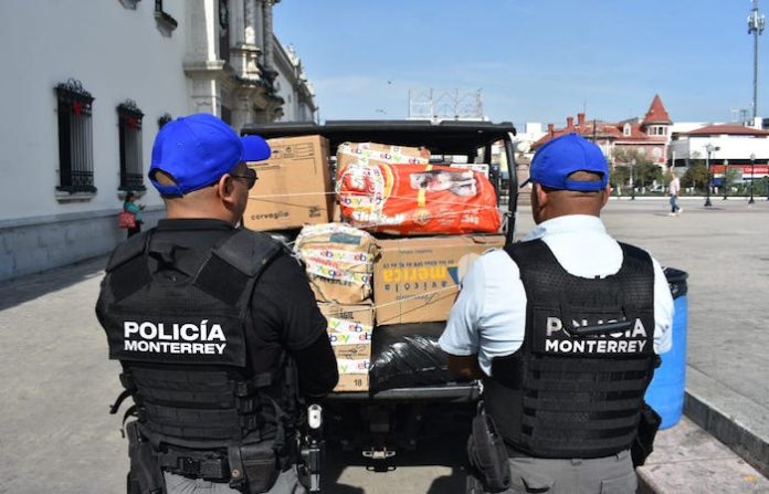 Operativo de Monterrey logra incautar una tonelada de pirotecnia