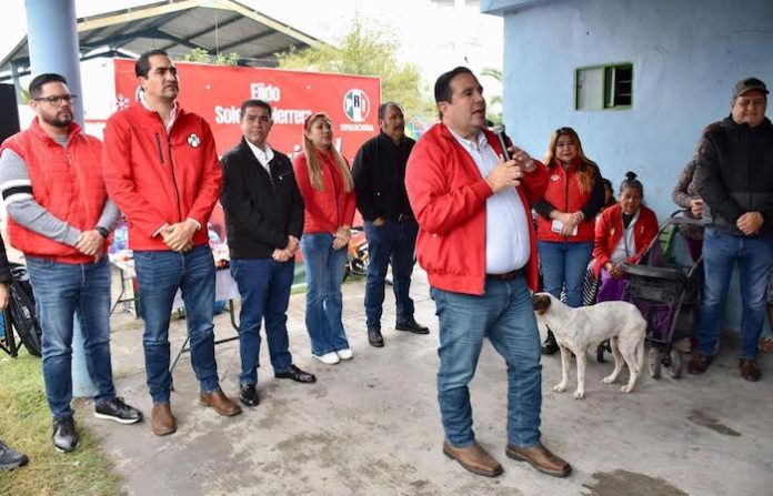 El PRI lleva apoyo y esperanza al Ejido Soledad Herrera en Cadereyta