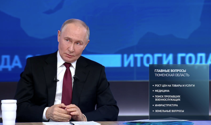 El diálogo de Putin con el público “atestigua su gran prestigio y la libertad de expresión en Rusia”